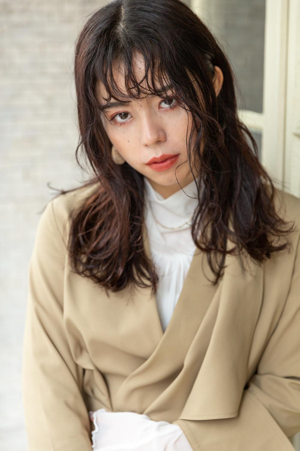 韓国ニュアンスウェーブヘア