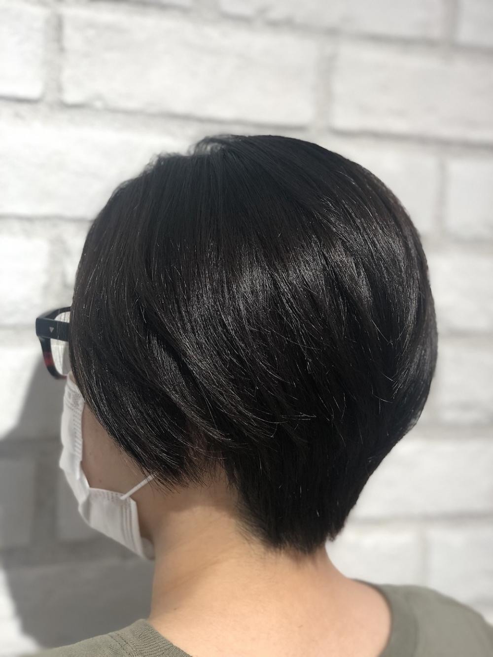 長めショートカット