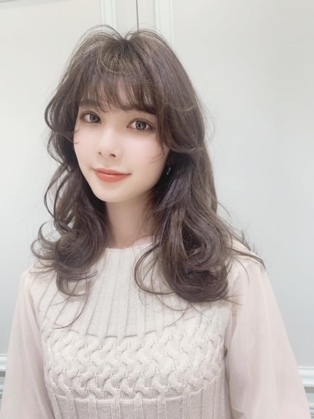 フワッとバングレイヤー