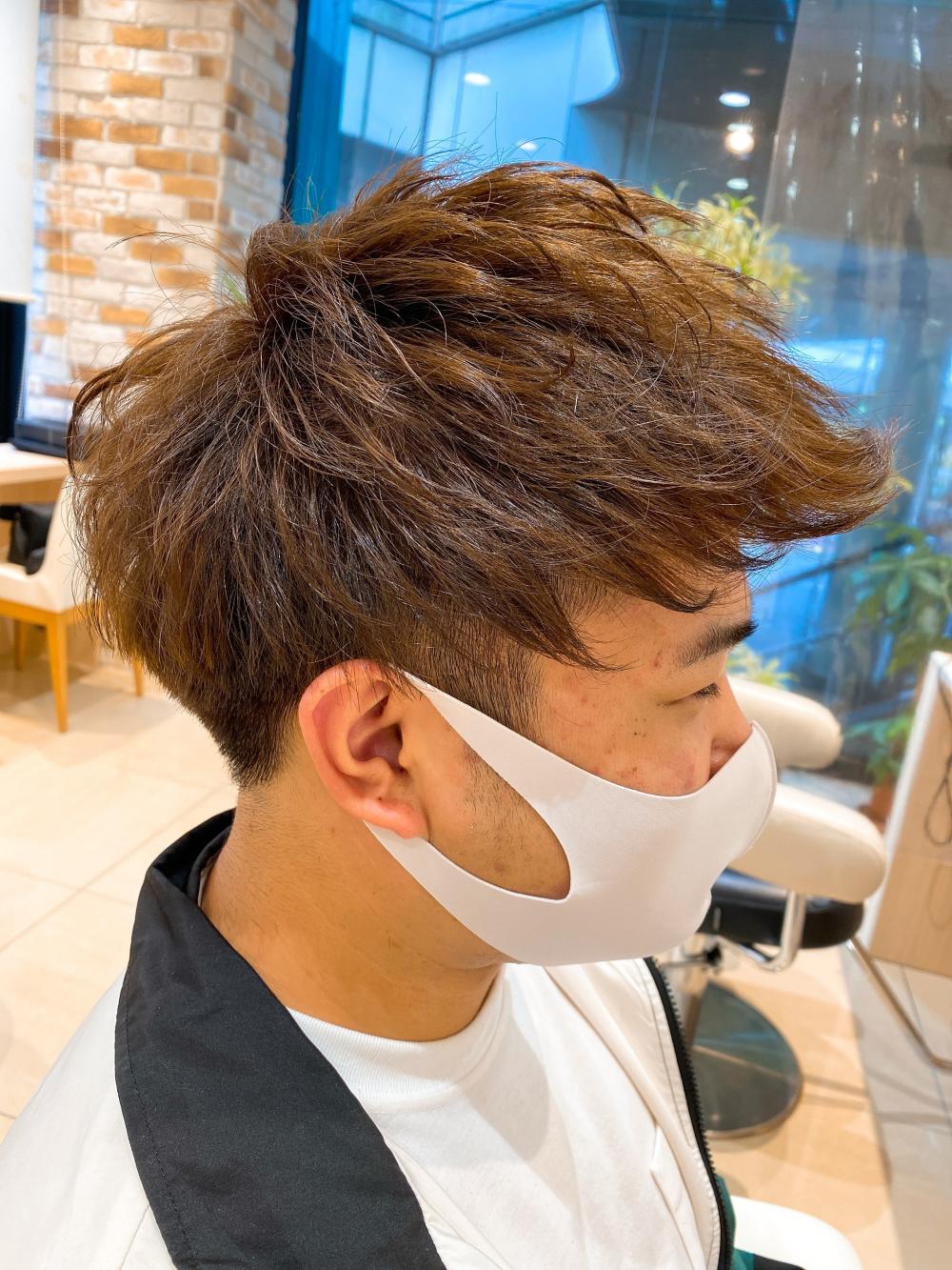 ハーフアップジェットモヒカン