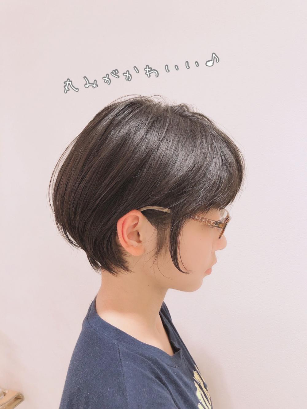 丸みショート