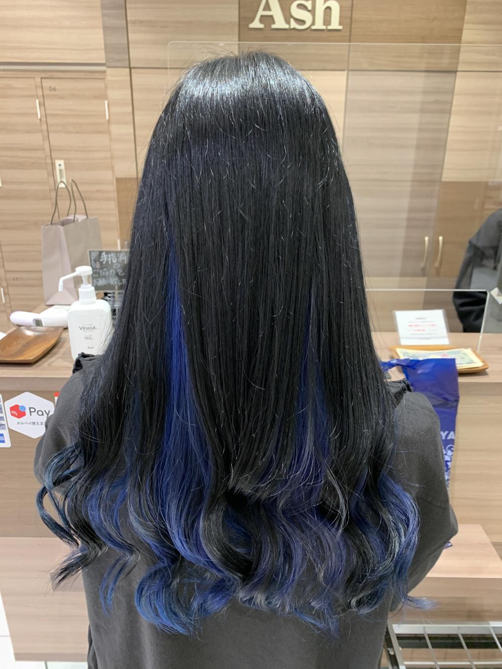 インナーカラー×ディープブルー｜サブ写真④