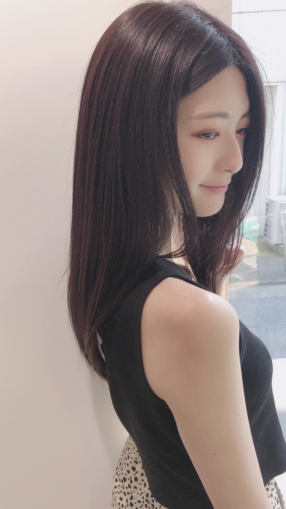 艶髪ストレート
