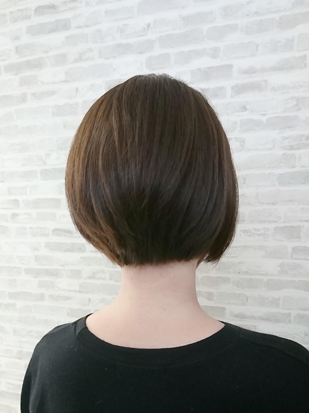 ママさんにもオススメ‼スマートショートボブ♢♢♢｜サブ写真③