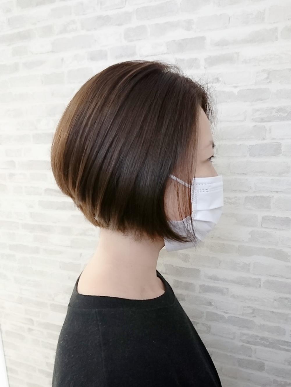 ママさんにもオススメ‼スマートショートボブ♢♢♢｜サブ写真④