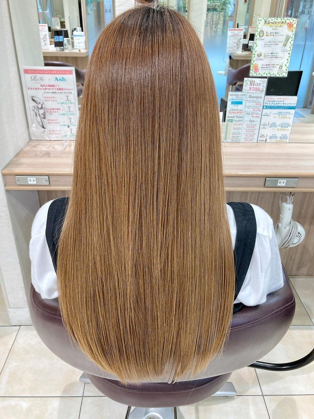 cmcコスメ縮毛矯正、ナチュラルストレート、髪質改善