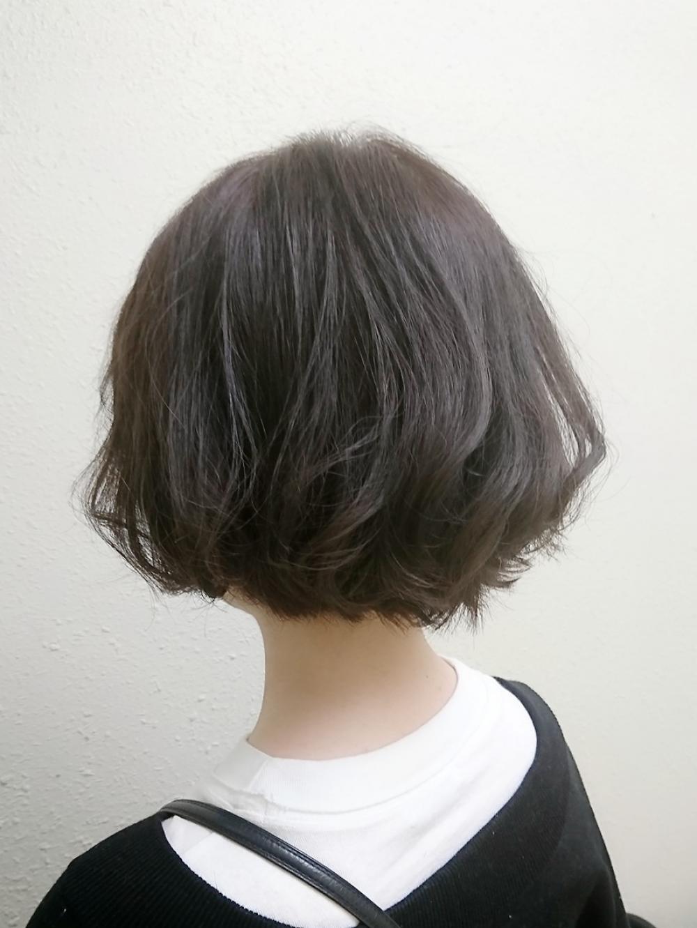 ✡優しめグレージュのマニッシュボブ✡｜サブ写真②