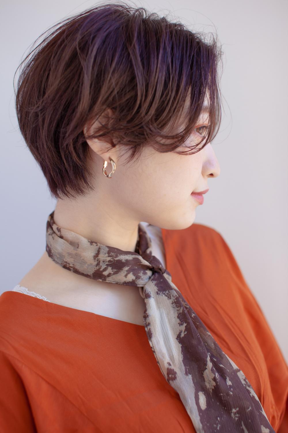横顔美人ハンサムショート｜サブ写真②