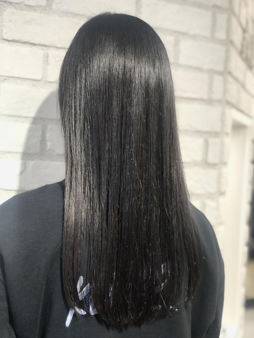 シンプルストレートロング