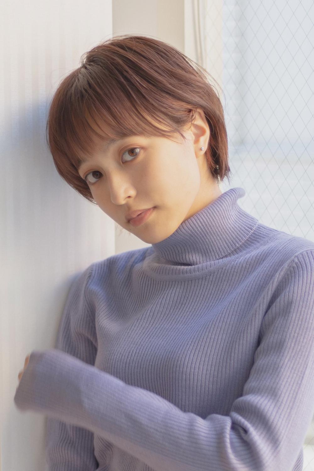 ワイドバングショート