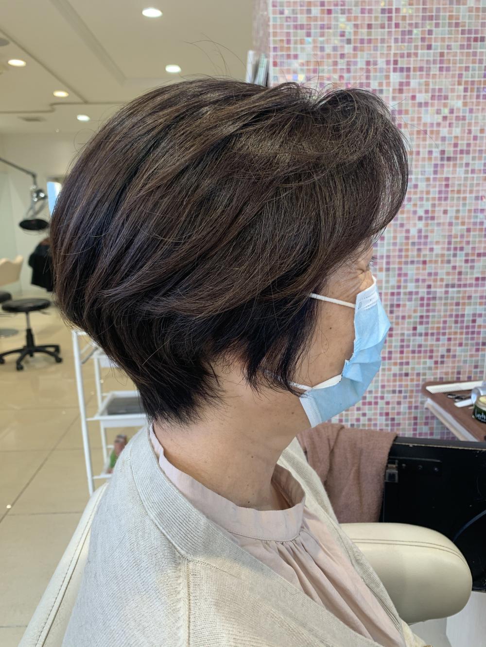大人のナチュラルショート