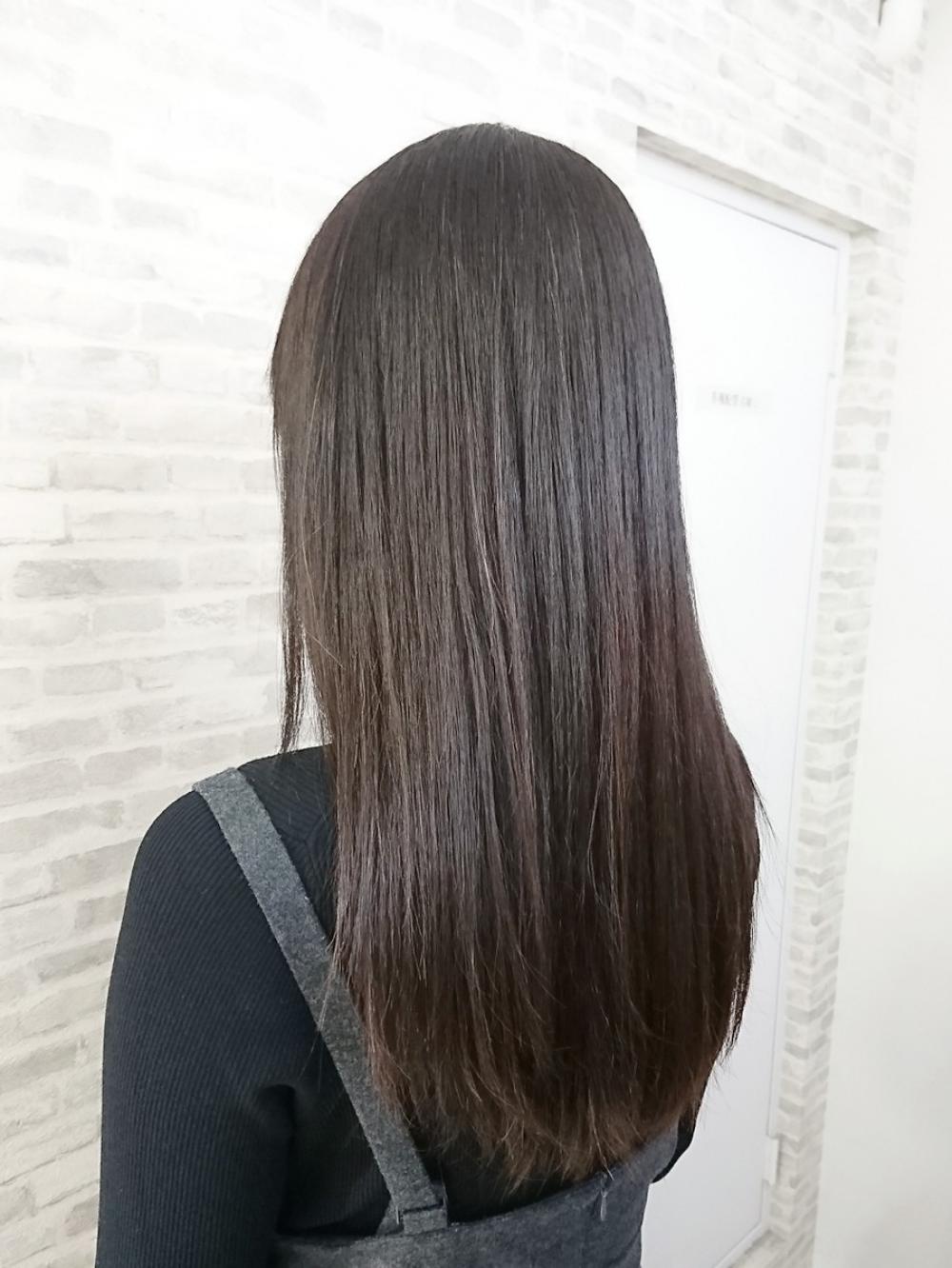 ママさんにもオススメ‼プレミアム縮毛矯正で美髪ロング♢♢♢｜サブ写真②