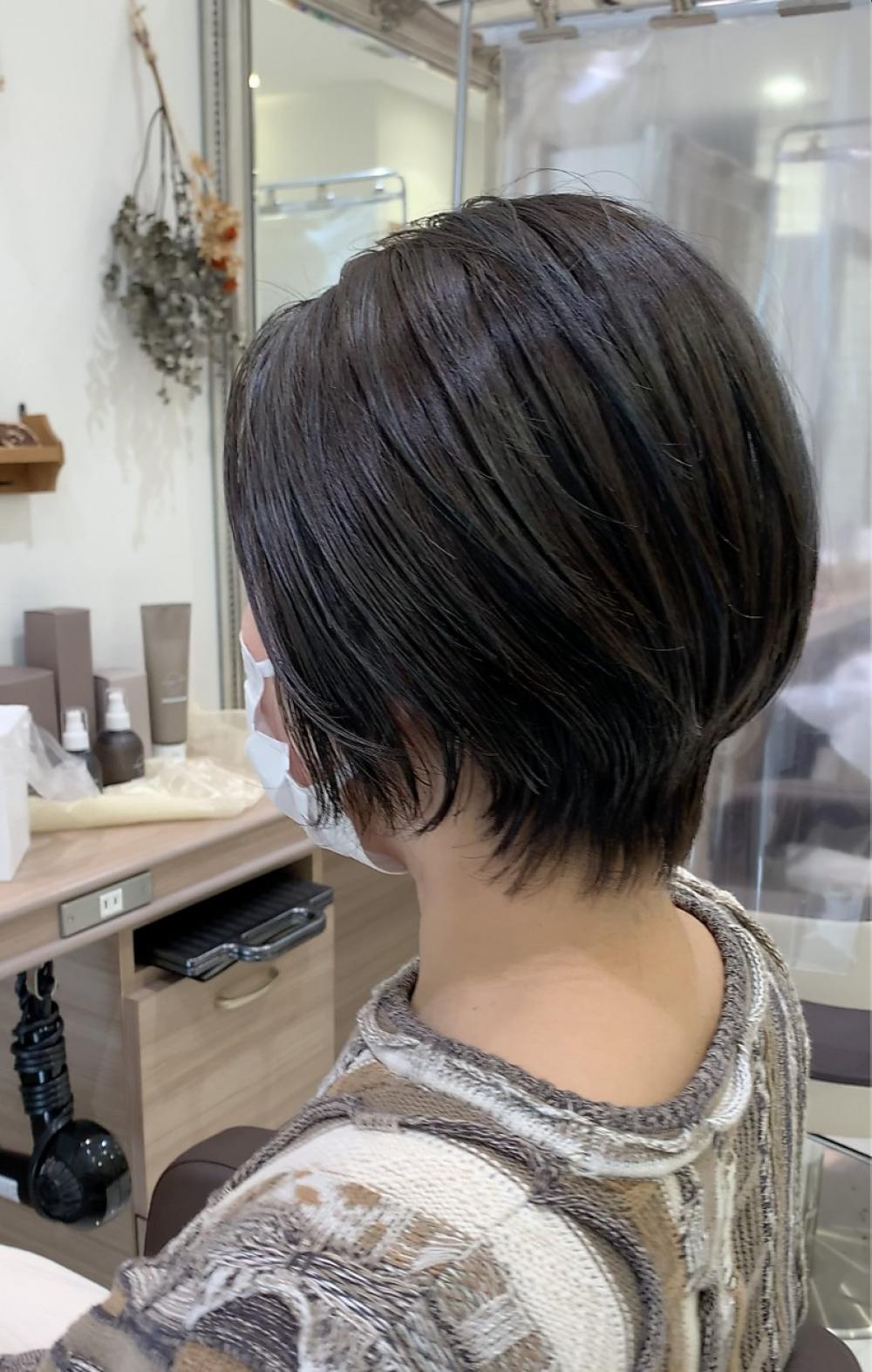 アイロンのいらないハンサムショート