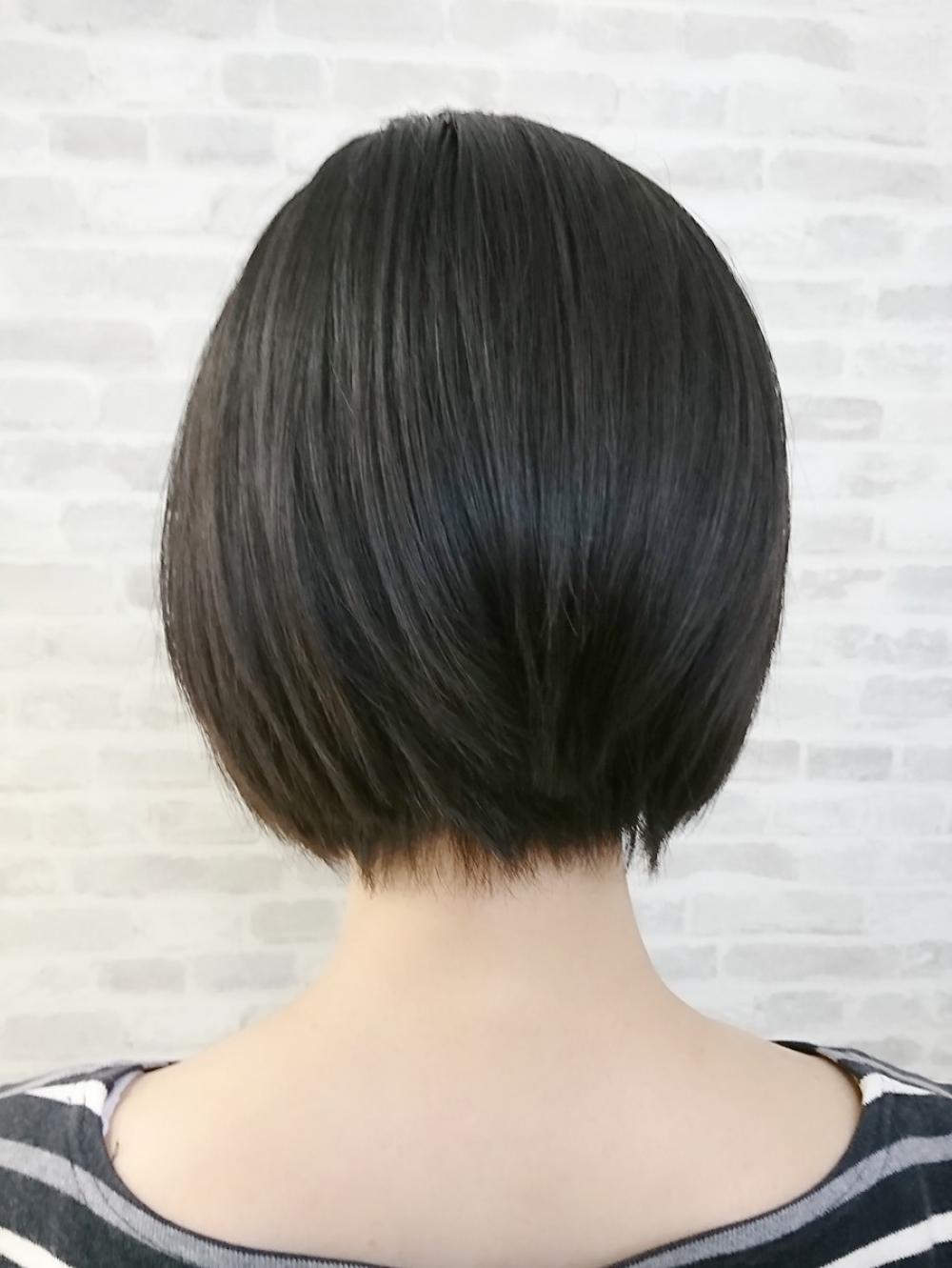 ママさんにもオススメ‼首長細見えショートボブ♢♢♢｜サブ写真②