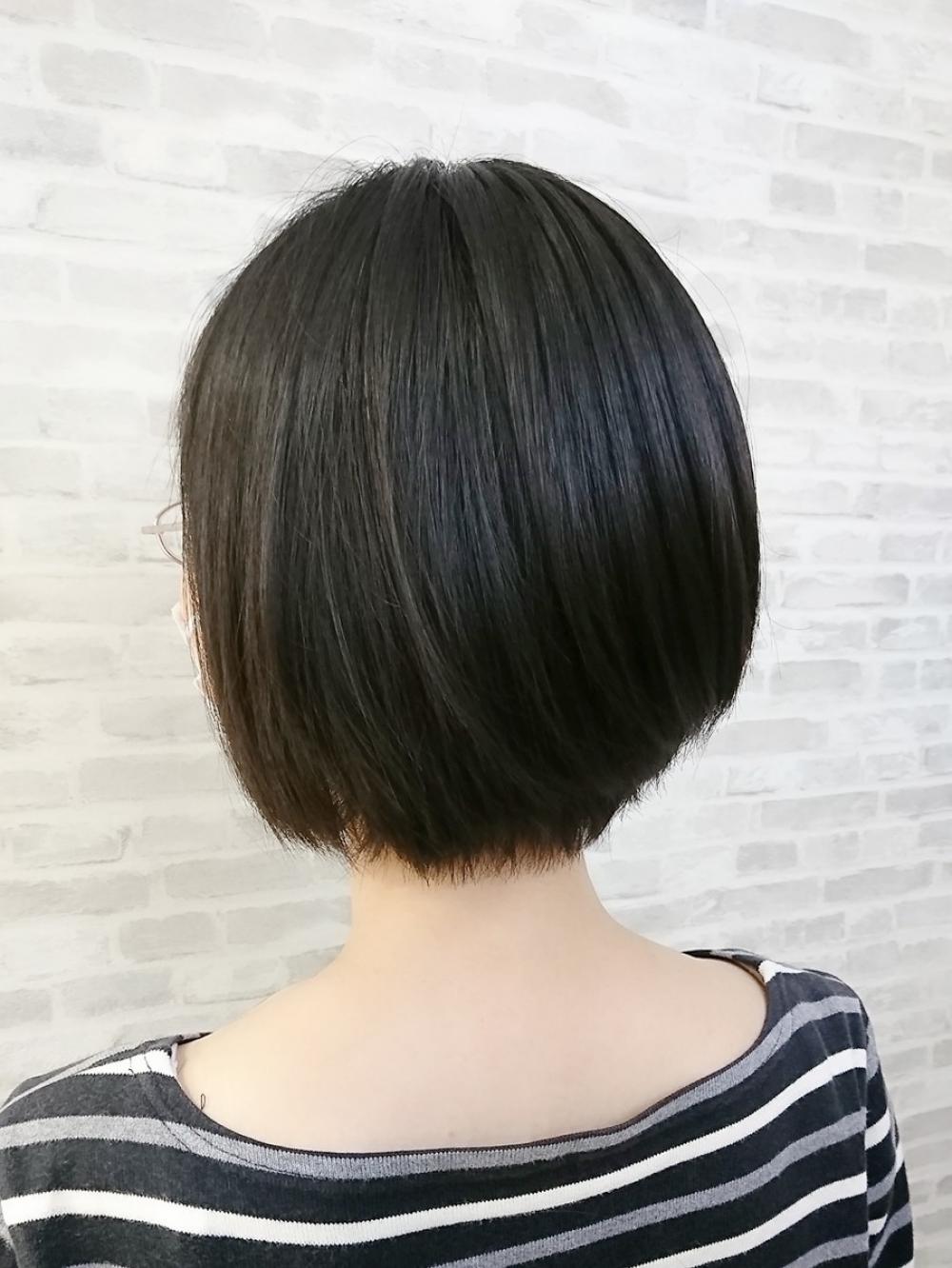 ママさんにもオススメ‼首長細見えショートボブ♢♢♢｜サブ写真③