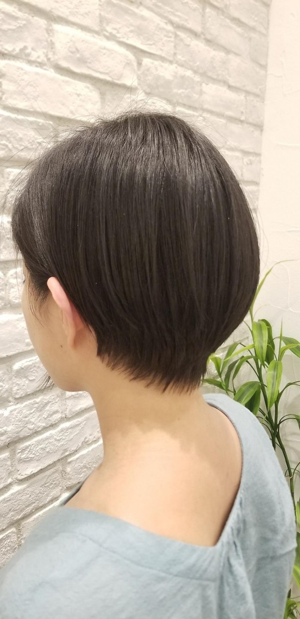 【王道】ハンサム耳掛けショート