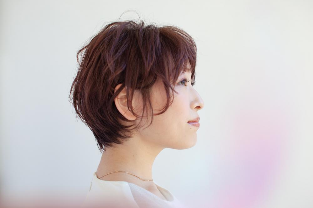 絶壁解消☆大人可愛いショートボブ｜サブ写真②