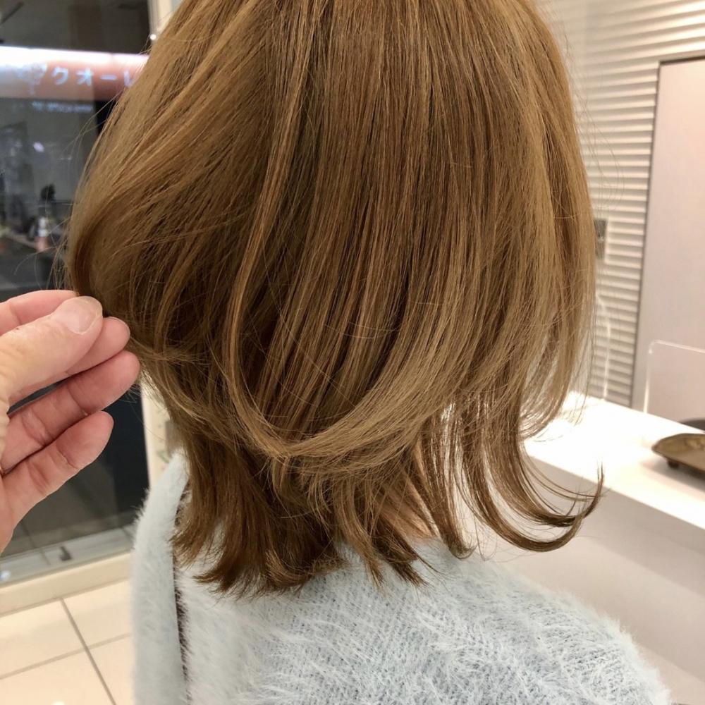 ＼ウルフカット×ミルクティーベージュ／｜サブ写真③