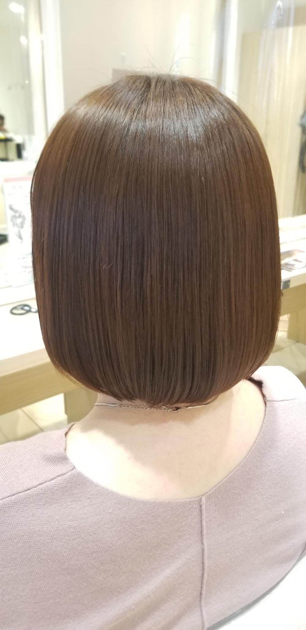 【キラ水美髪】縮毛矯正・艶髪ボブ