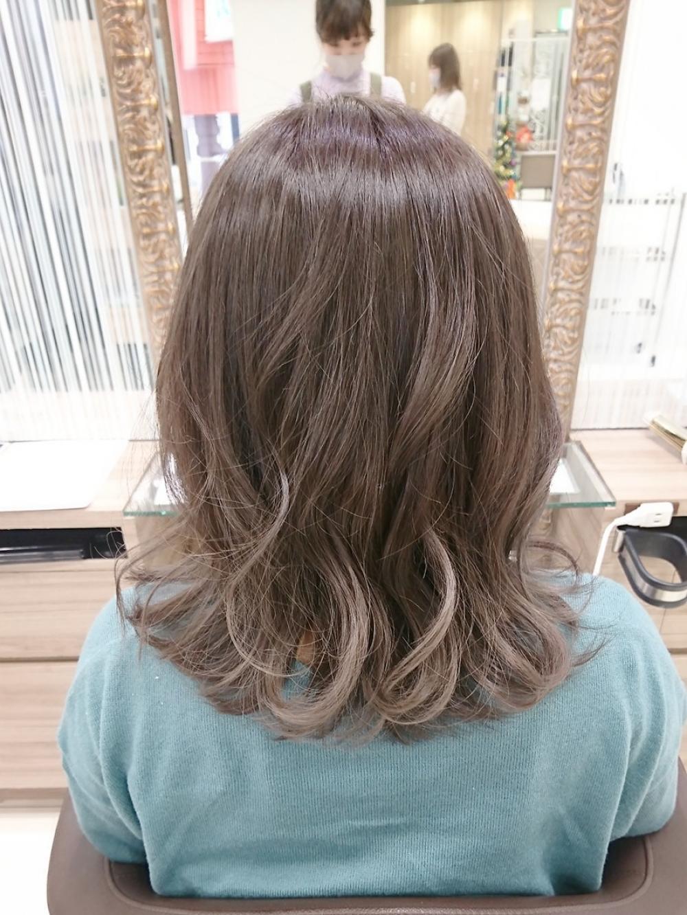 ✡冬ツヤ髪♡イルミナカラーのウォームグレージュ✡｜サブ写真③