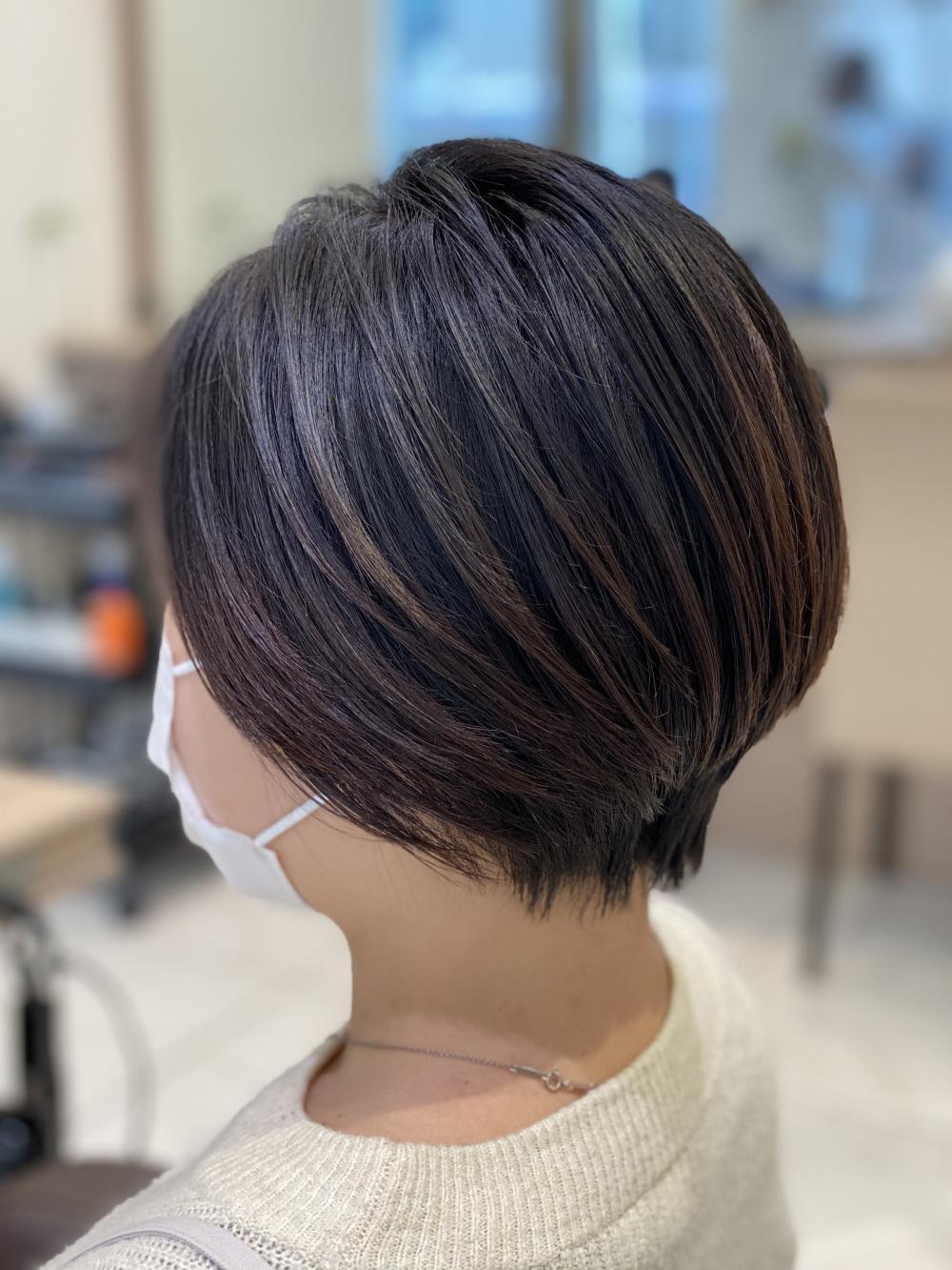 襟足すっきりショート