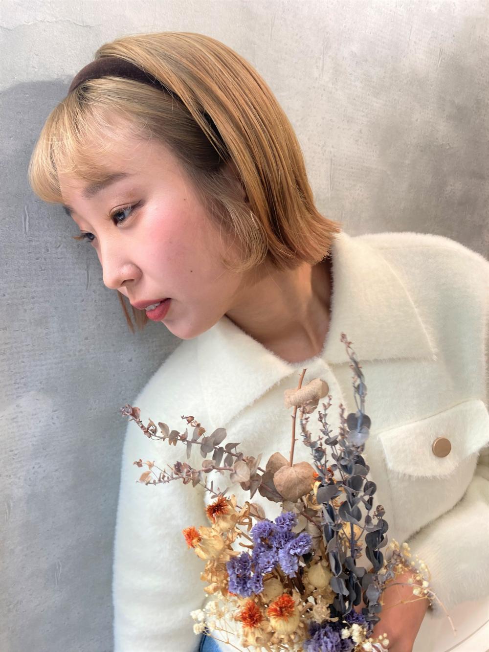 カチューシャアレンジミニボブ｜サブ写真②