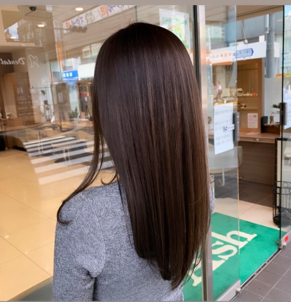 イルミナカラー×酸性ストレート