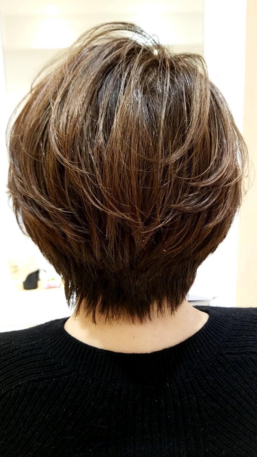 【大人女子】ハンサムショートボブ