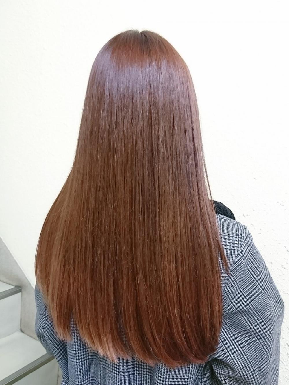 ★王道モテヘア♡つやつやAラインストレート｜サブ写真②