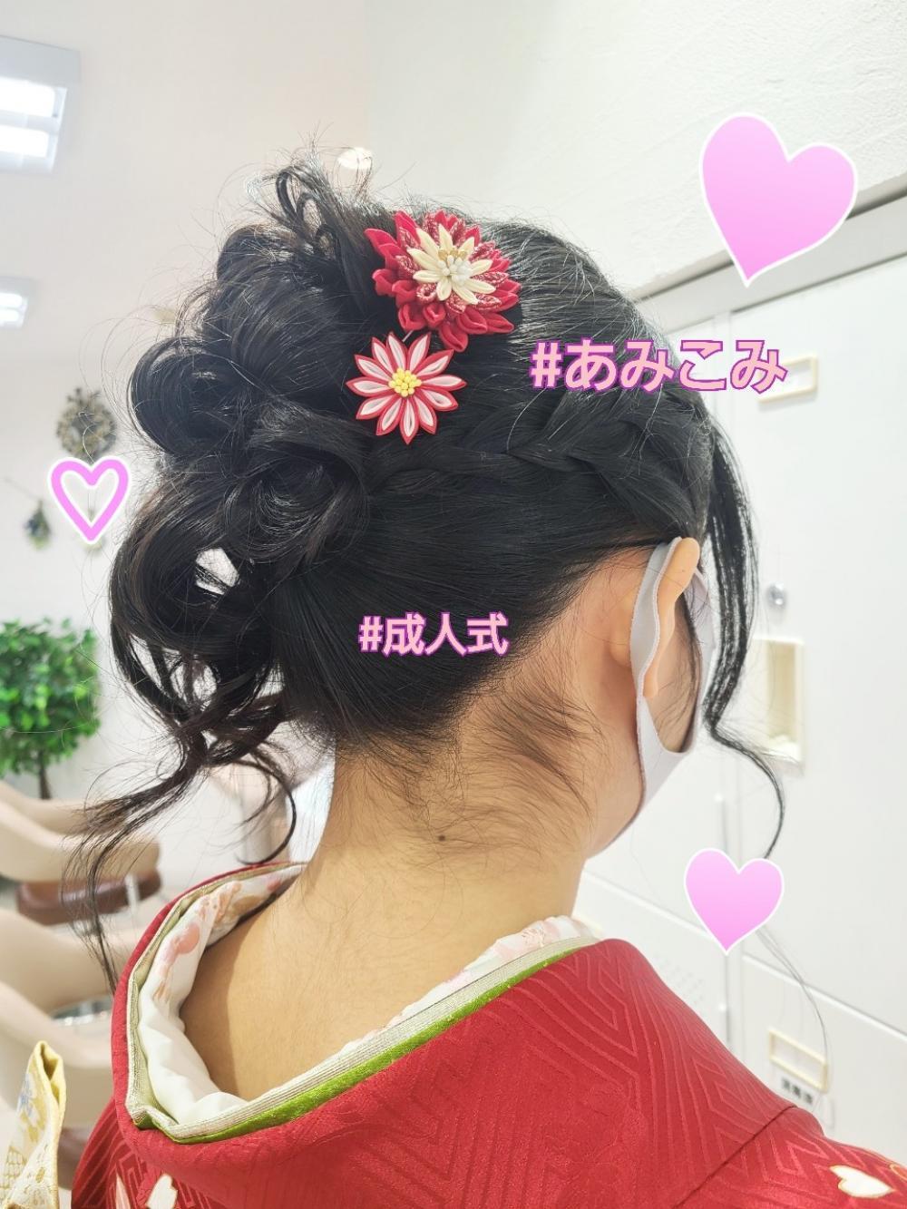 小顔効果サイドアップ♡ヘアアレンジ♡｜サブ写真④