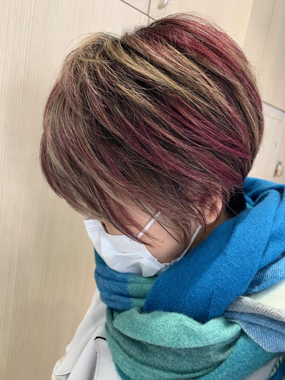 ラズベリーピンクハイライト