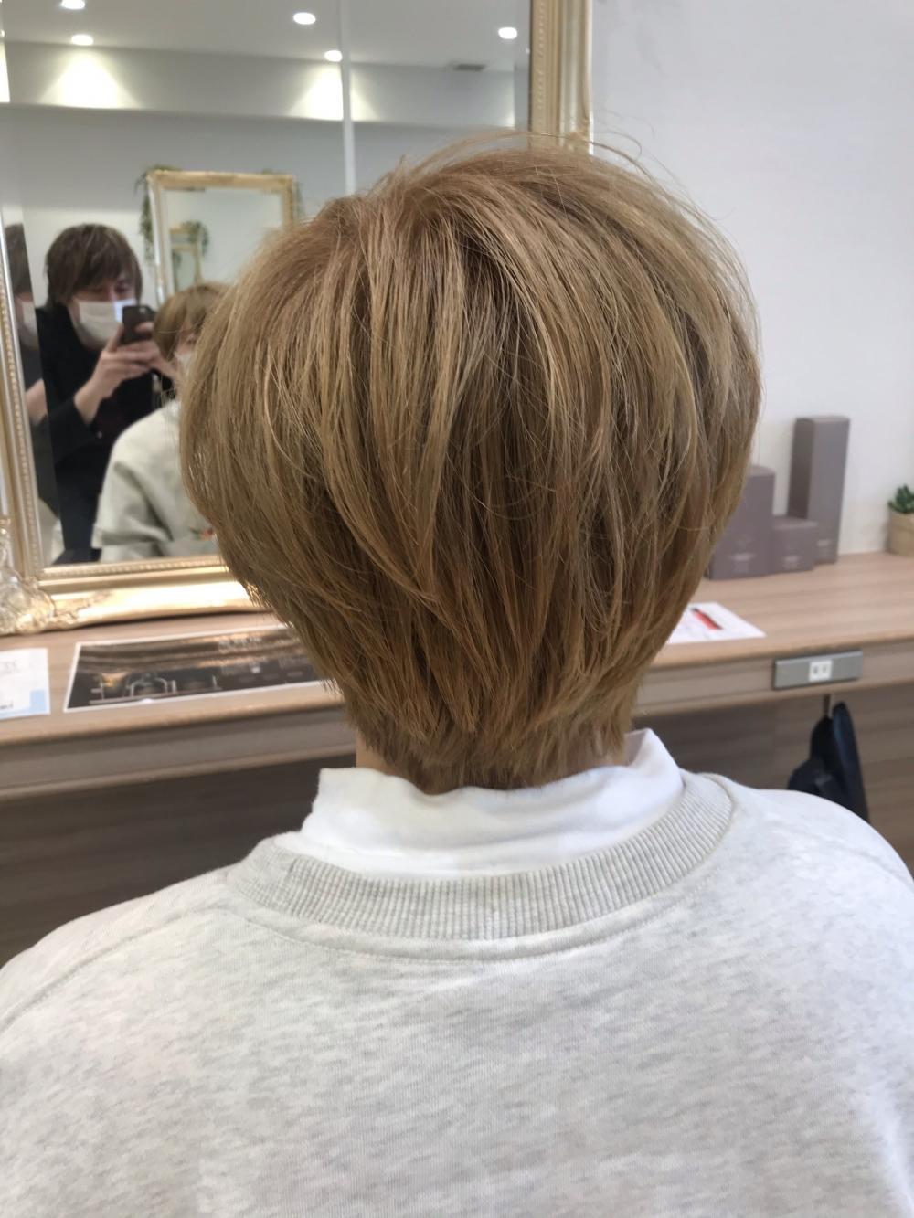 ブリーチ×ミルクティーカラー｜サブ写真②