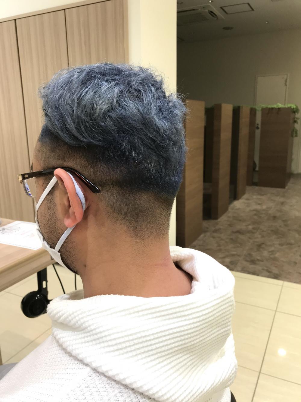 メンズブリーチ×ブルーカラー｜サブ写真②