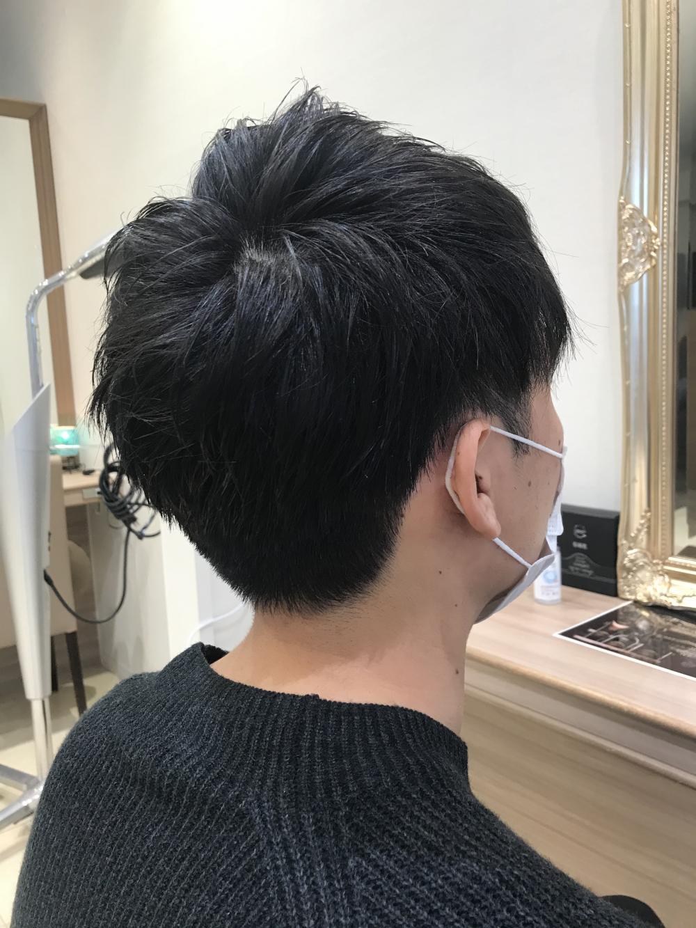 マッシュレイヤー×メンズカット
