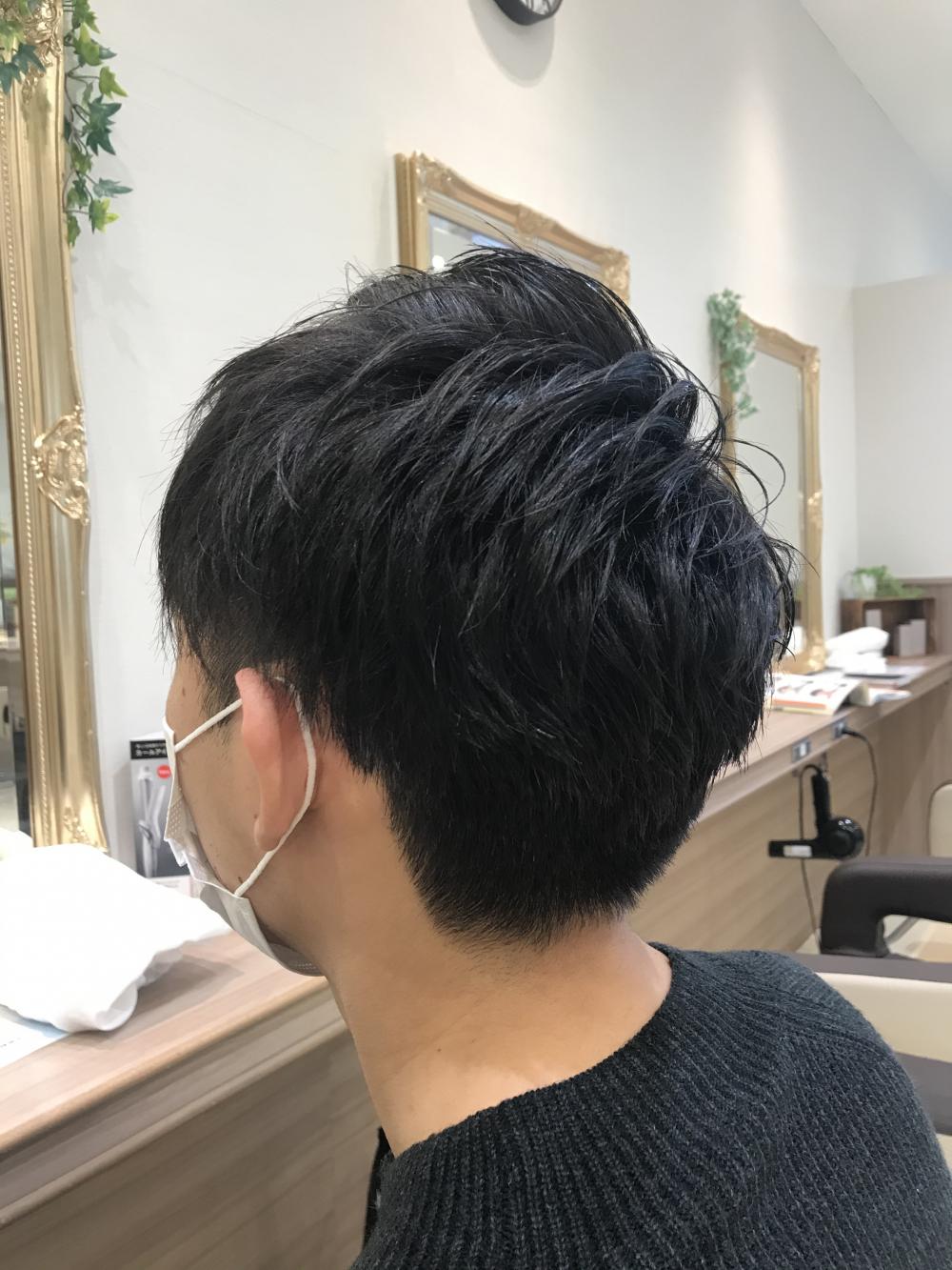 マッシュレイヤー×メンズカット｜サブ写真②