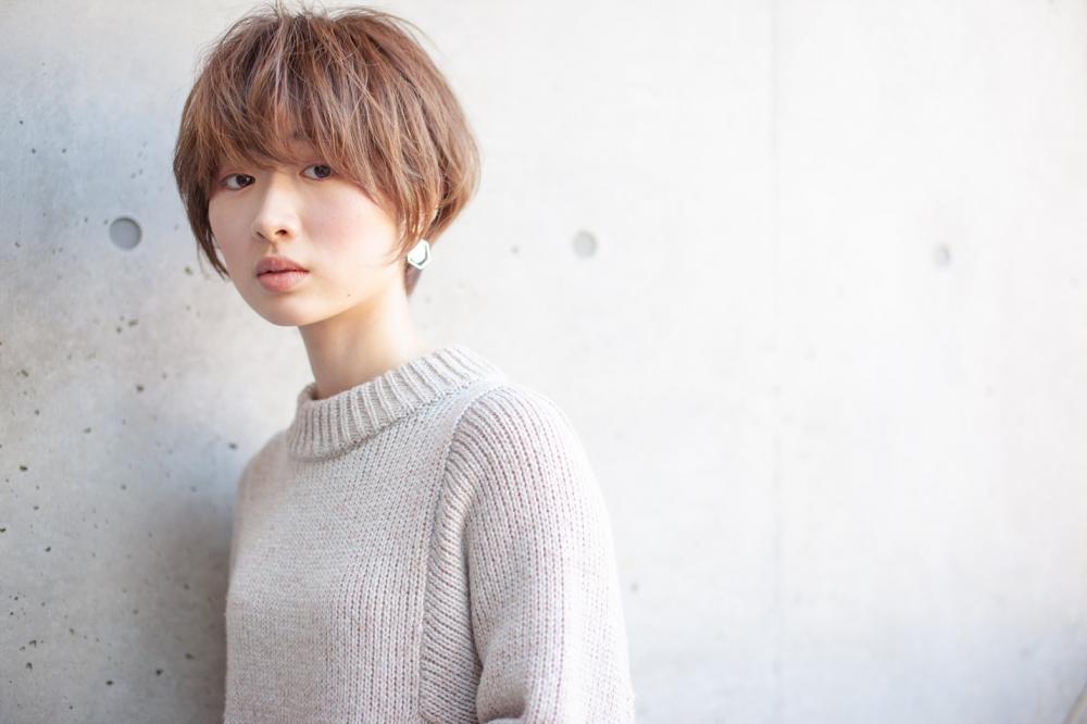 骨格矯正☆大人可愛い耳掛けショートボブ｜サブ写真③