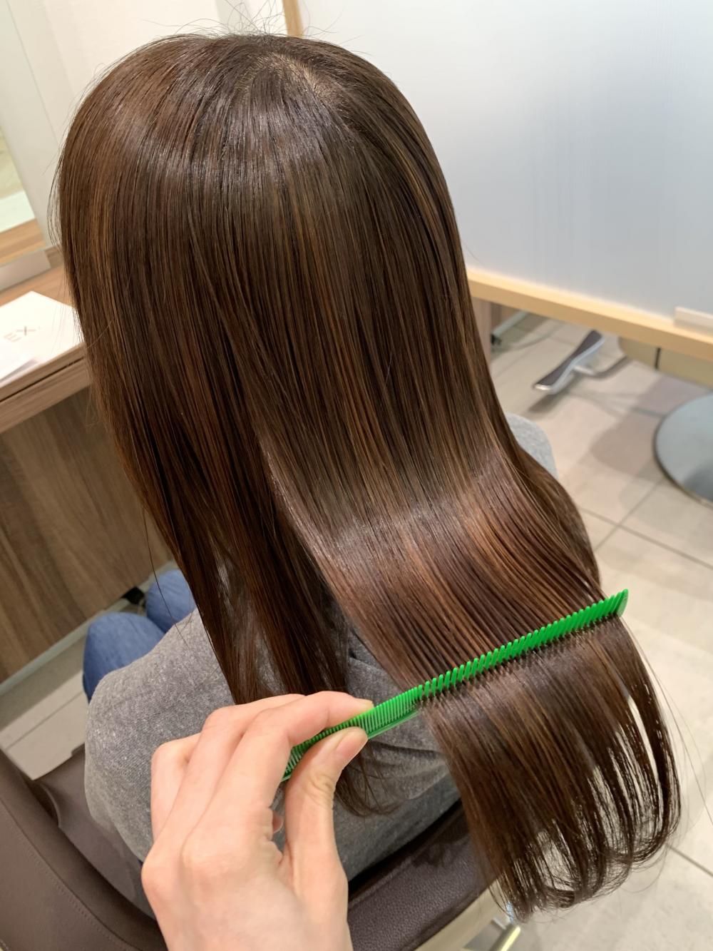 オーガニックカラー&髪質改善”髪に優しいヘアカラー”