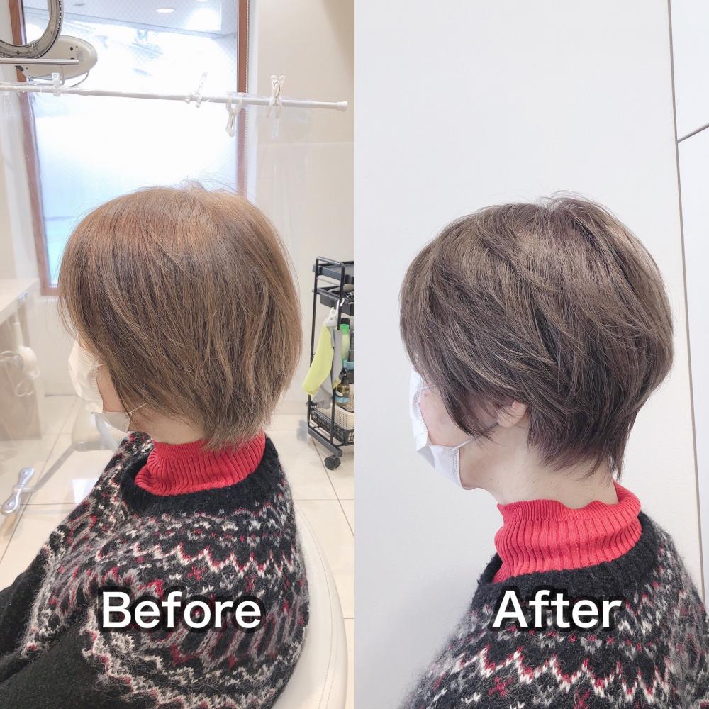 若く見えるショート｜サブ写真②