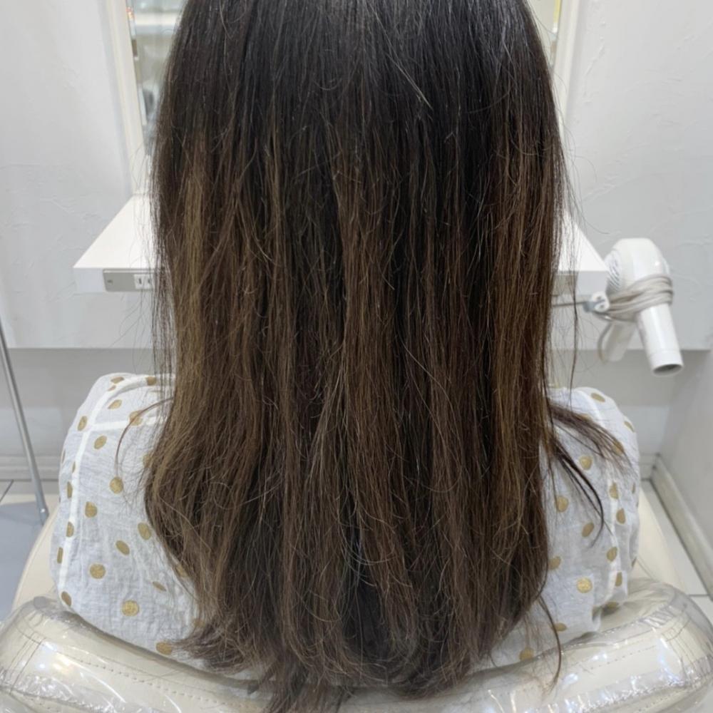 \髪質改善！トリートメントしながらサラサラヘアー/｜サブ写真②