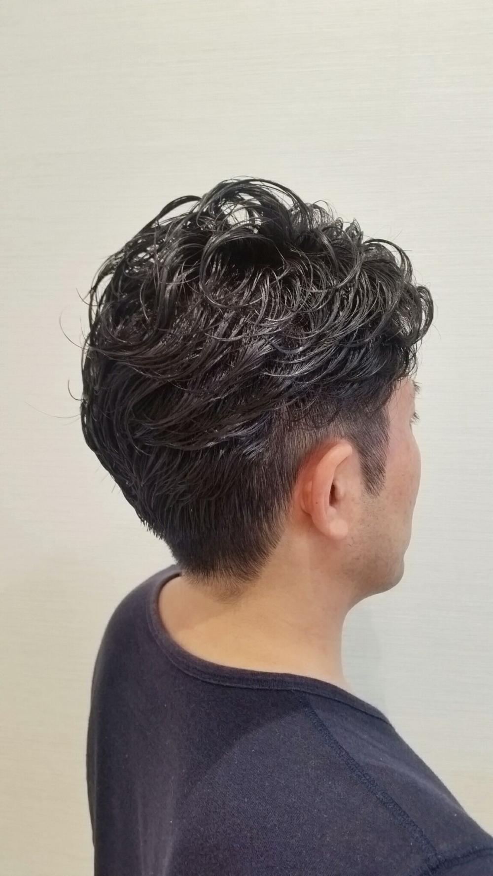 メンズスタイル×パーマ