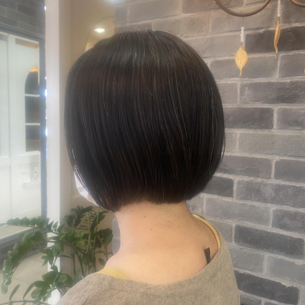 丸みボブ