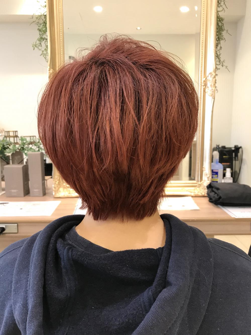 ブリーチ×アプリコットオレンジ｜サブ写真②