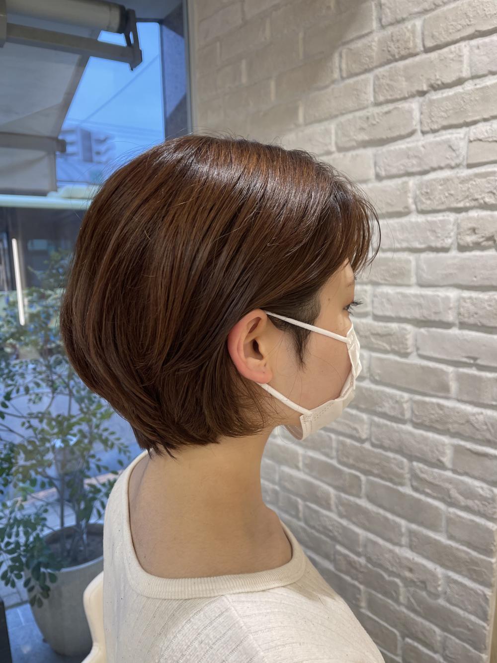 耳かけショートボブ｜サブ写真②