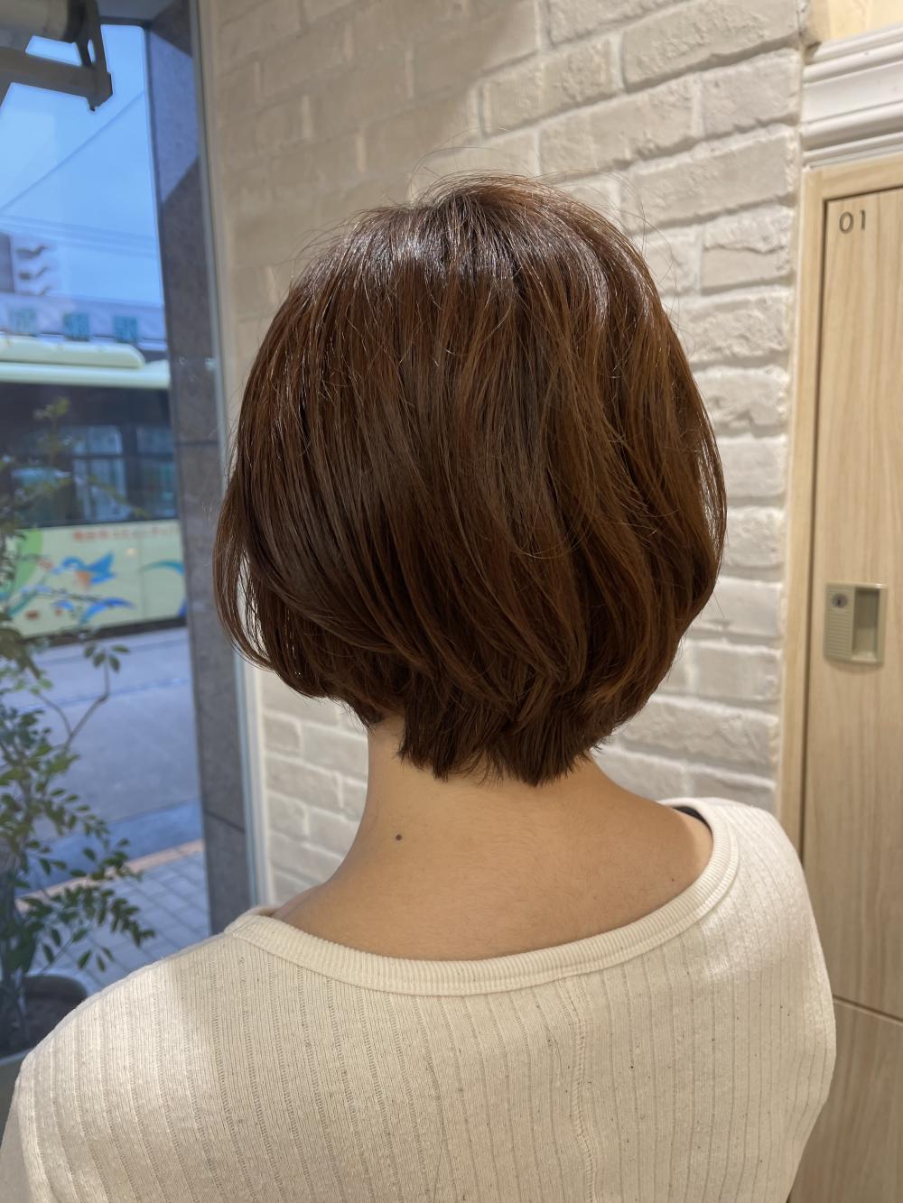 耳かけショートボブ｜サブ写真③
