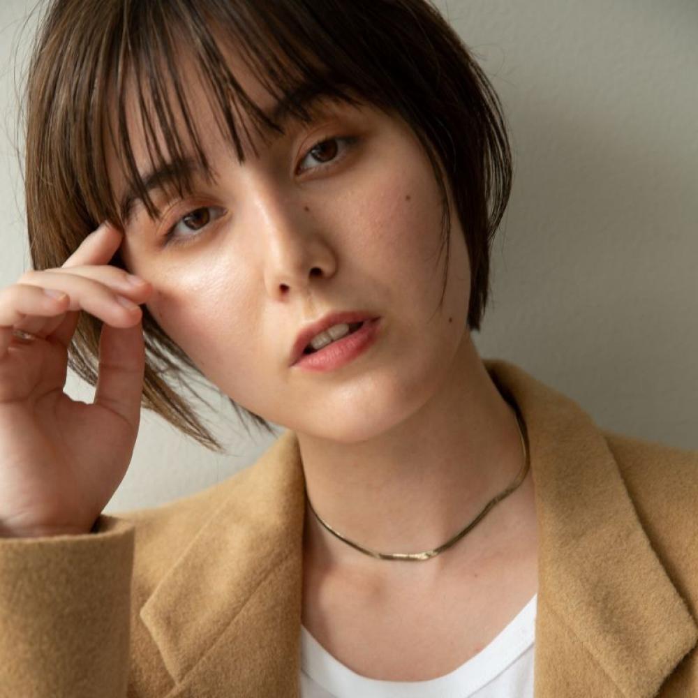 大人可愛いショートヘア