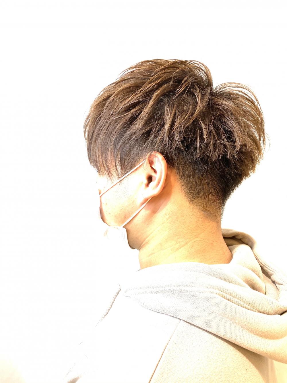 前下がり×マッシュショート
