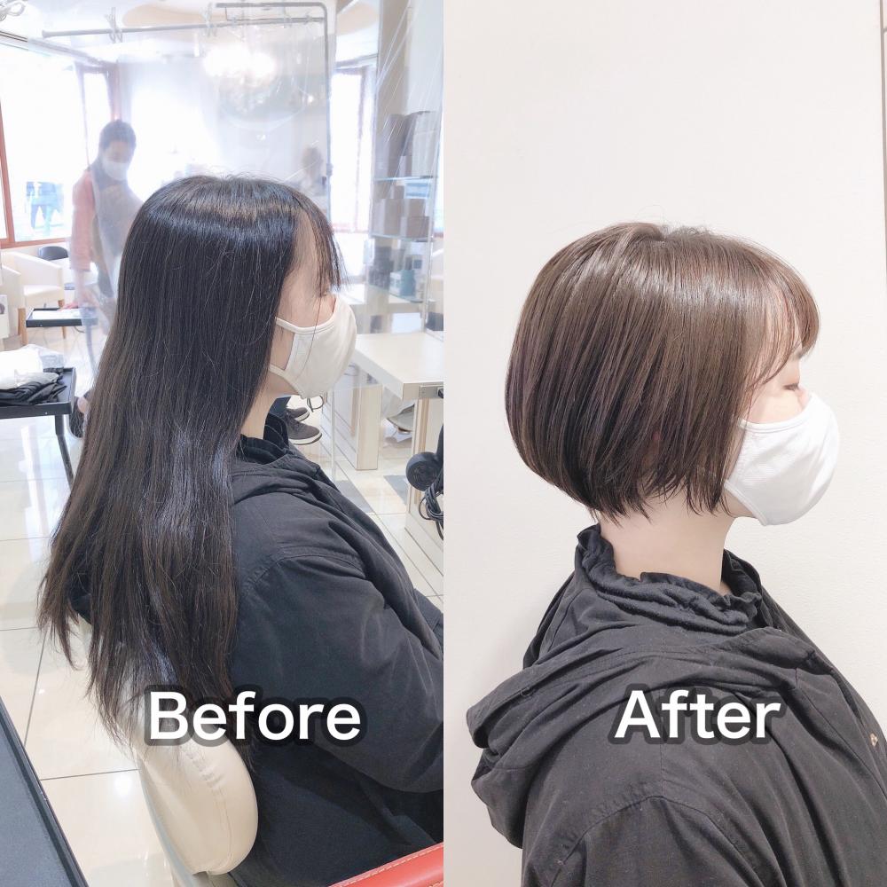 小顔ショート｜サブ写真②