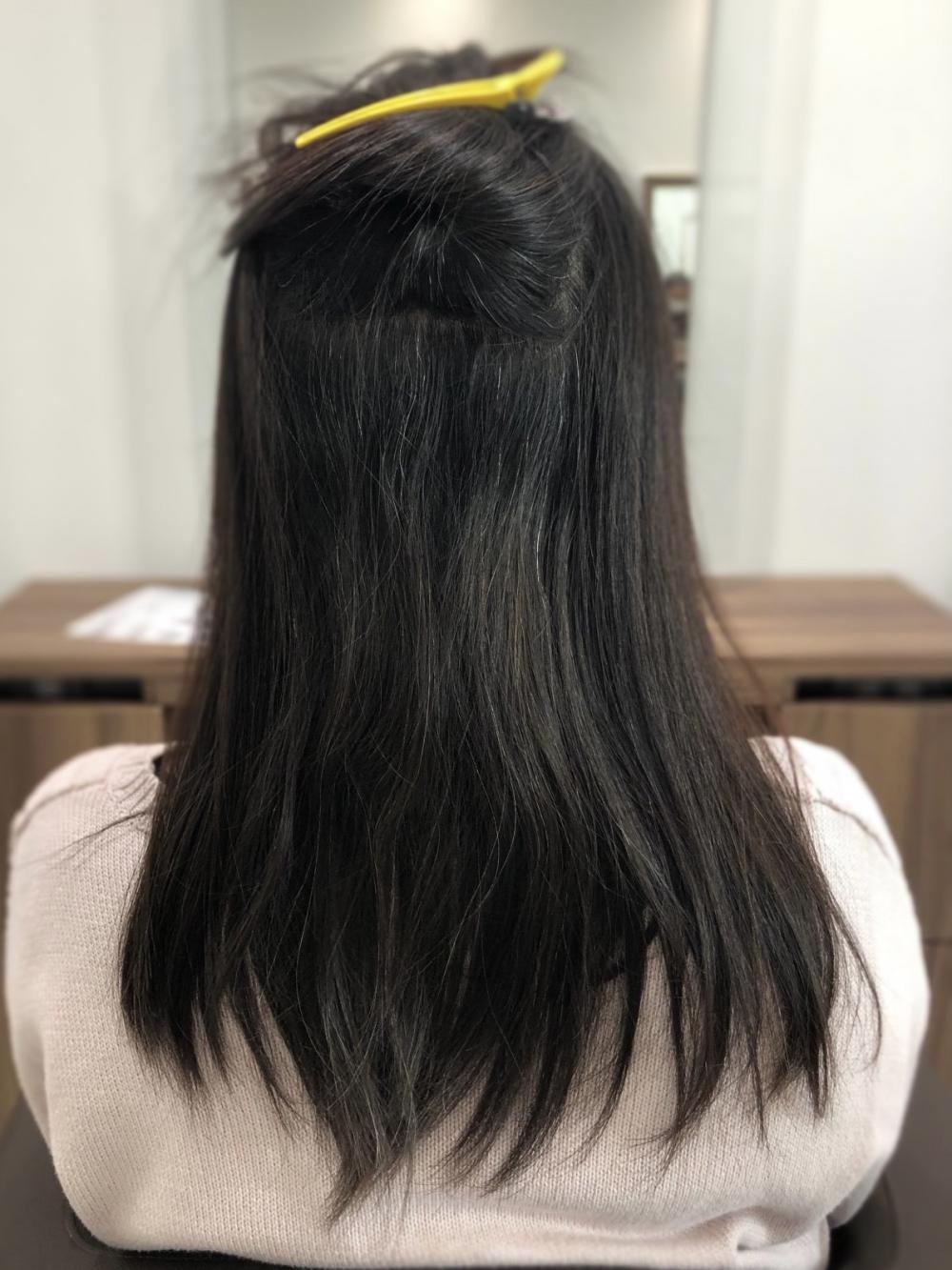 朝の時間短縮に艶ストレート｜サブ写真②