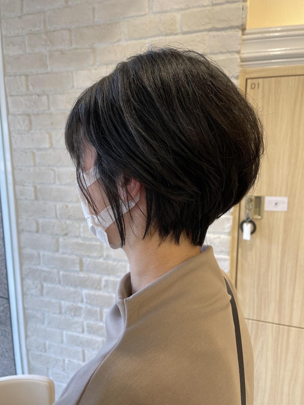 大人ショートボブ