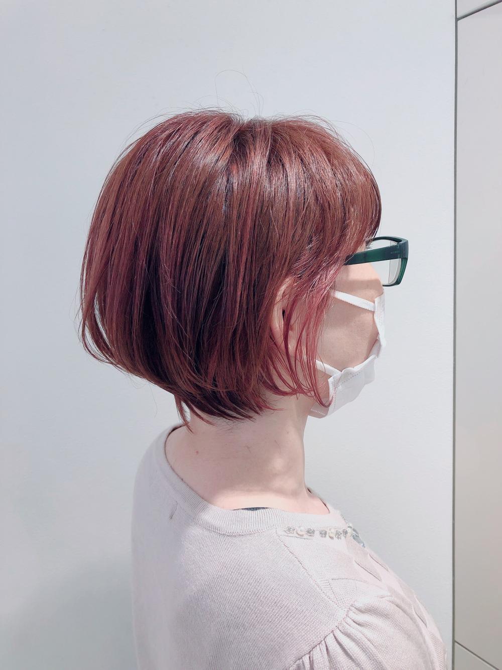 ペールピンクショート｜サブ写真②